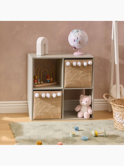 Mix n modul niños 4 estantes verde 63,6x30x63,6 cm - Kiabi Mix n modul niños 4 estantes verde 63,6x30x63,6 cm - Kiabi