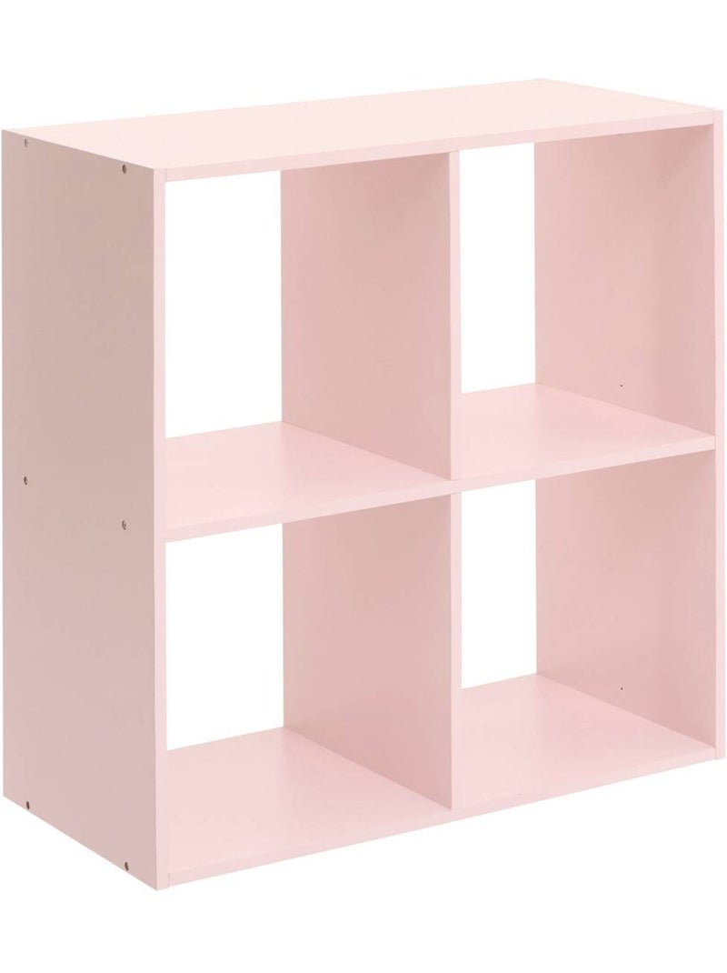 Mix'n modul niños 4 estantes rosa 63,6x30x63,6 cm Rosa - Kiabi