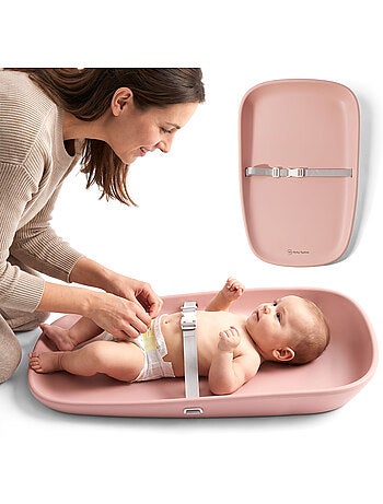 Moby-system baby nest - cambiador suave, seguro e higiénico para bebés