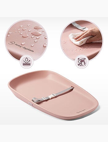 Moby-system baby nest - cambiador suave, seguro e higiénico para bebés