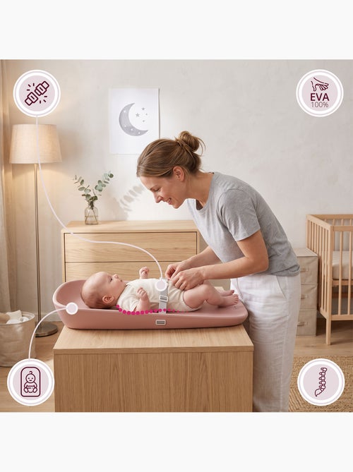 Moby-system baby nest - cambiador suave, seguro e higiénico para bebés - Kiabi Moby-system baby nest - cambiador suave, seguro e higiénico para bebés - Kiabi