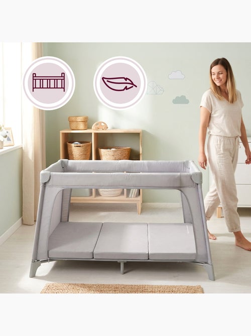 Moby-system colchón plegable para cuna de viaje y parque infantil - Kiabi Moby-system colchón plegable para cuna de viaje y parque infantil - Kiabi