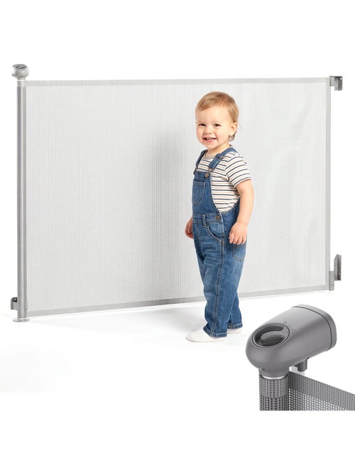 Moby-system homesafe - barrera de seguridad retráctil para niños - Kiabi