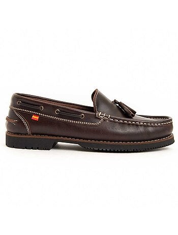 Mocasín Casual De Piel Para Hombre. Purapiel Puranautic