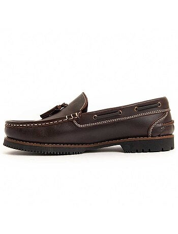 Mocasín Casual De Piel Para Hombre. Purapiel Puranautic