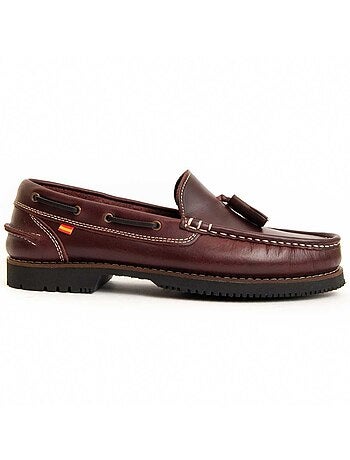 Mocasín Casual De Piel Para Hombre. Purapiel Puranautic