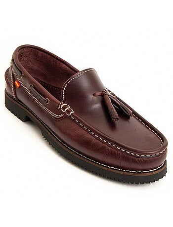 Mocasín Casual De Piel Para Hombre. Purapiel Puranautic
