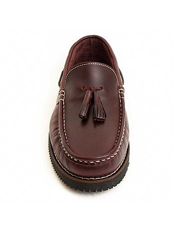 Mocasín Casual De Piel Para Hombre. Purapiel Puranautic