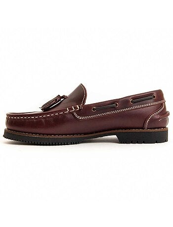 Mocasín Casual De Piel Para Hombre. Purapiel Puranautic