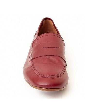 Mocasín Casual De Piel Para Mujer. Purapiel Moccasia