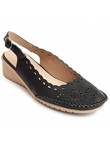 Mocasin De Cuña Para Mujer. Montevita Belena