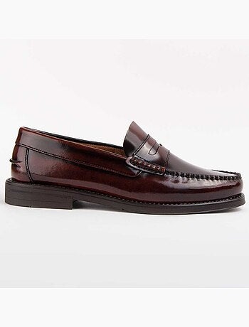 Mocasín De Piel Para Hombre. Purapiel Castellar