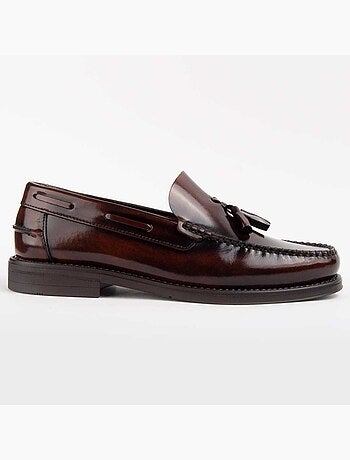 Mocasín De Piel Para Hombre. Purapiel Castellar