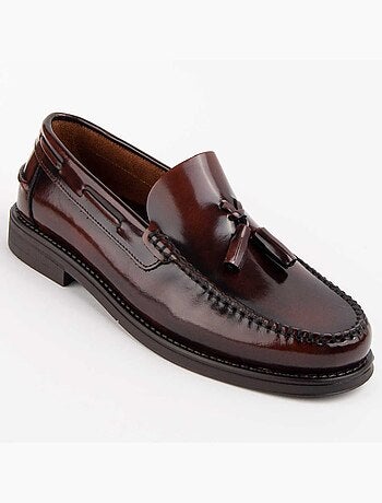 Mocasín De Piel Para Hombre. Purapiel Castellar
