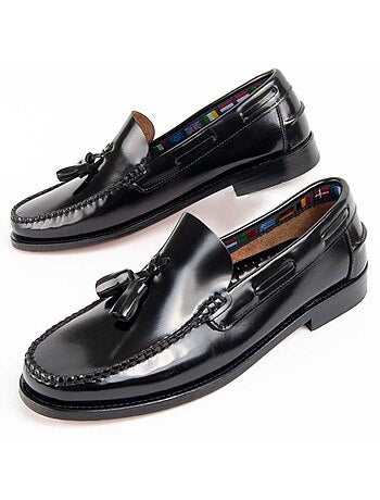 Mocasín De Piel Para Hombre. Purapiel Castellar