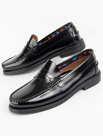 Mocasín De Piel Para Hombre. Purapiel Castellar