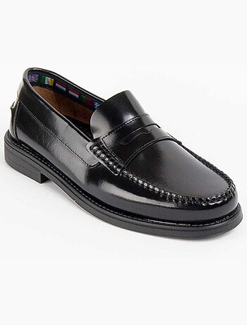 Mocasín De Piel Para Hombre. Purapiel Castellar