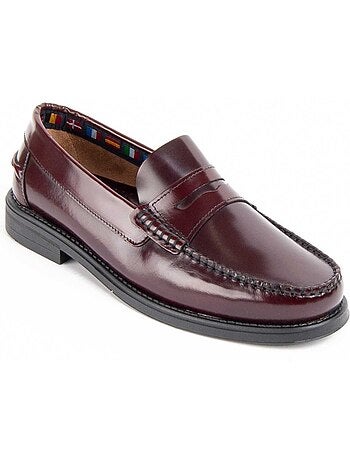 Mocasín De Piel Para Hombre. Purapiel Castellar