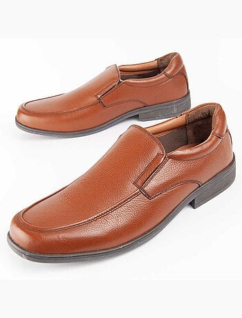 Mocasín De Piel Para Hombre. Purapiel Confore