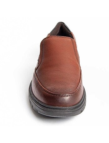 Mocasín De Piel Para Hombre. Purapiel Confore