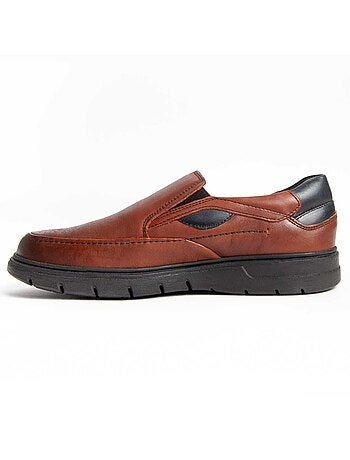 Mocasín De Piel Para Hombre. Purapiel Confore