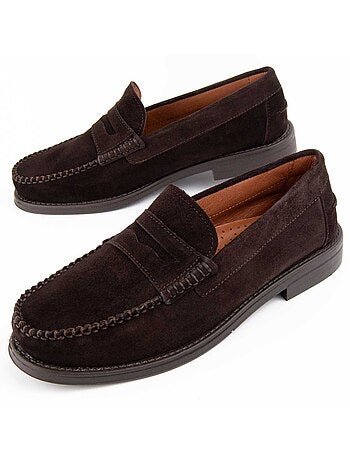 Mocasín De Piel Para Hombre. Purapiel Moretto