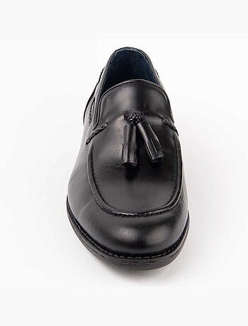 Mocasín De Piel Para Hombre. Purapiel Moretto