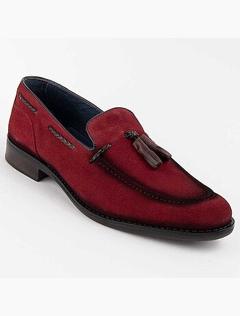 Mocasín De Piel Para Hombre. Purapiel Moretto