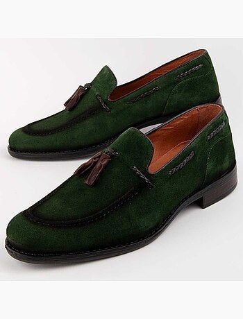 Mocasín De Piel Para Hombre. Purapiel Moretto