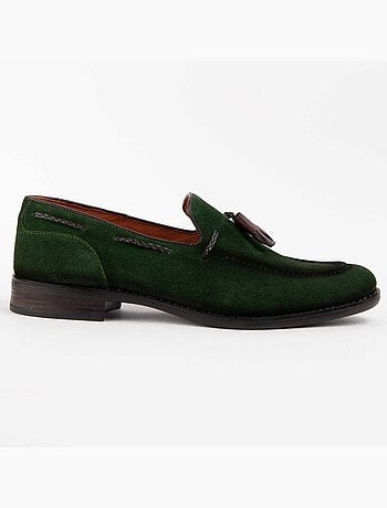 Mocasín De Piel Para Hombre. Purapiel Moretto