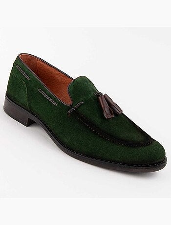 Mocasín De Piel Para Hombre. Purapiel Moretto