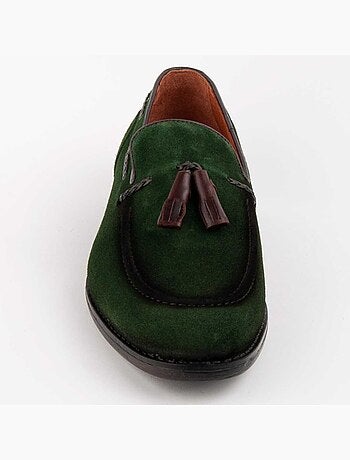 Mocasín De Piel Para Hombre. Purapiel Moretto