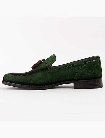 Mocasín De Piel Para Hombre. Purapiel Moretto