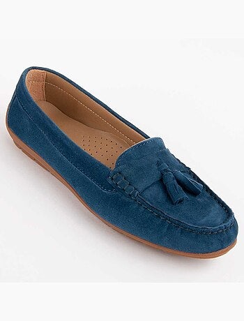 Mocasín De Piel Para Mujer. Purapiel Meilis