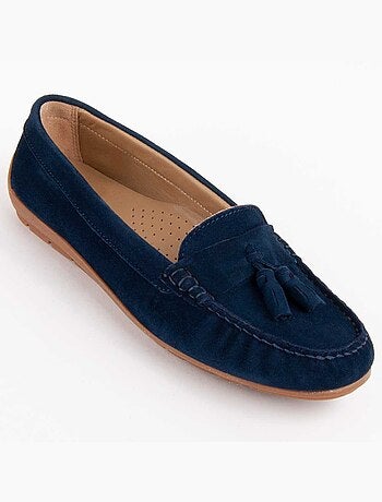 Mocasín De Piel Para Mujer. Purapiel Meilis