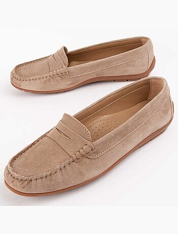 Mocasín De Piel Para Mujer. Purapiel Meilis