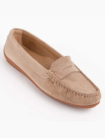 Mocasín De Piel Para Mujer. Purapiel Meilis