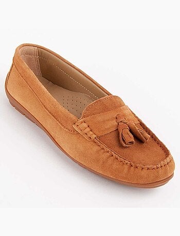 Mocasín De Piel Para Mujer. Purapiel Meilis