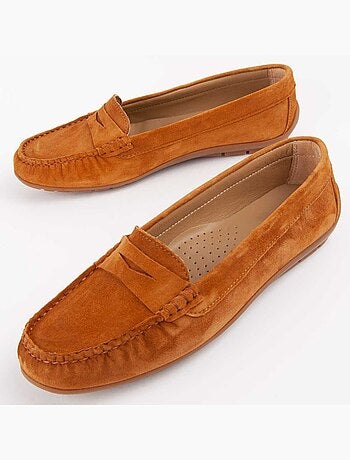 Mocasín De Piel Para Mujer. Purapiel Meilis