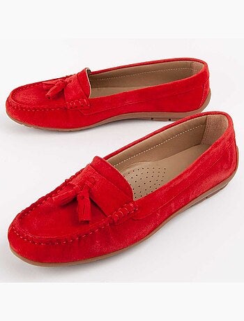 Mocasín De Piel Para Mujer. Purapiel Meilis