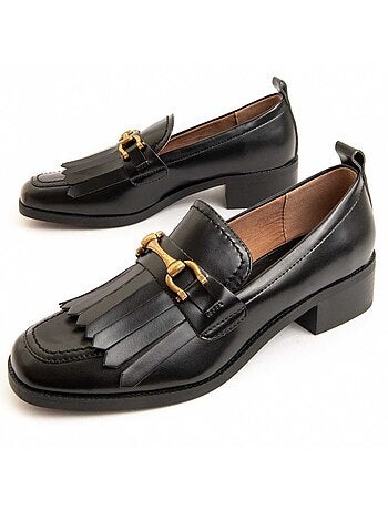 Mocasín De Tacón Para Mujer. Montevita Megane