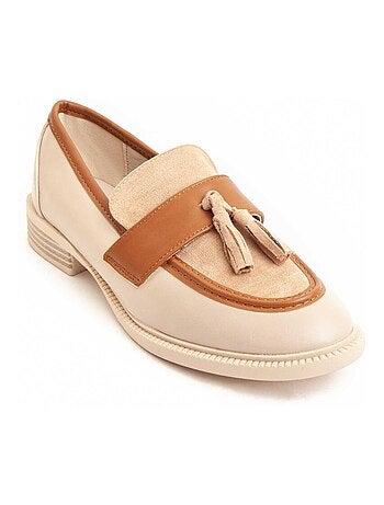 Mocasín De Tacón Para Mujer. Montevita Moccavita