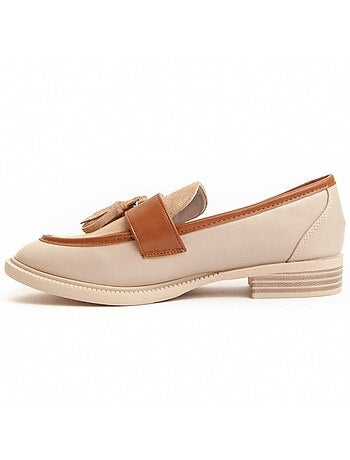 Mocasín De Tacón Para Mujer. Montevita Moccavita