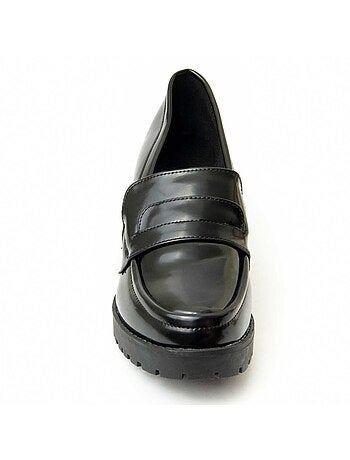 Mocasín De Tacón Para Mujer. Montevita Moccavita