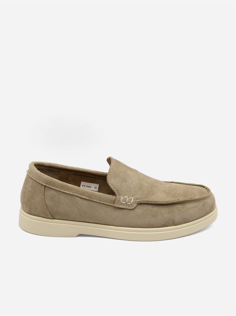 Mocasín para ponerse - C M Taupe - Kiabi