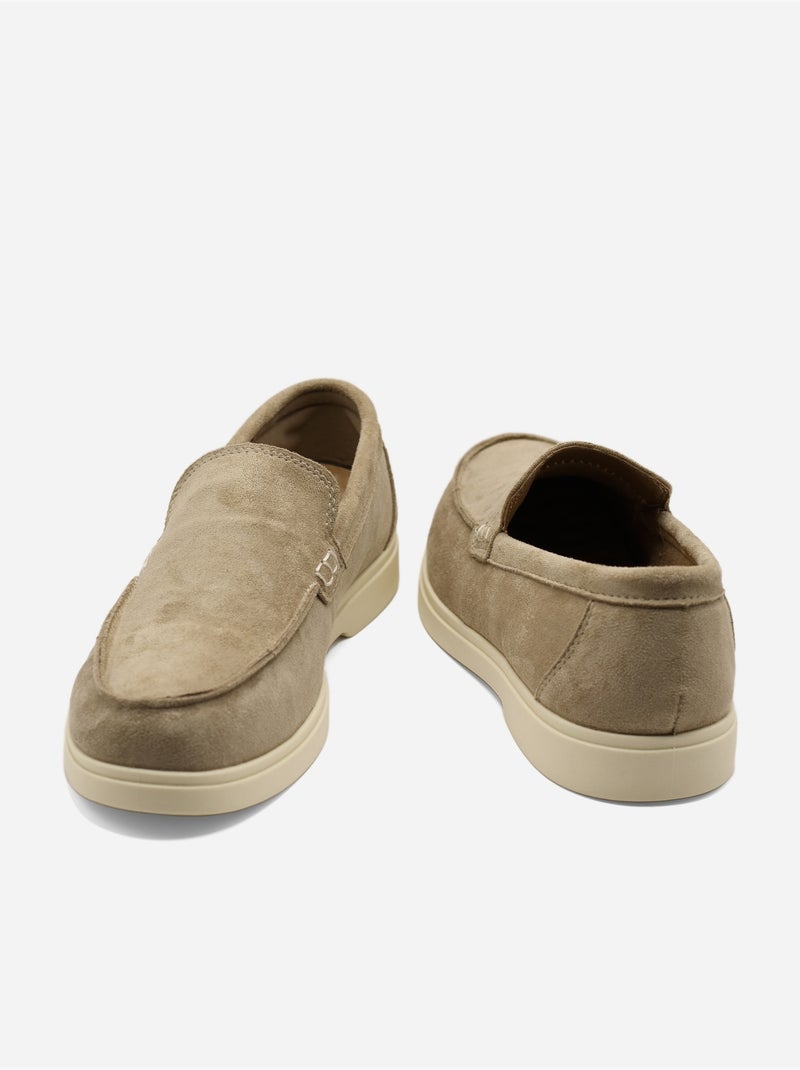 Mocasín para ponerse - C M Taupe - Kiabi