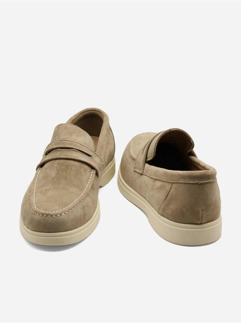 Mocasín para ponerse - C M Taupe - Kiabi
