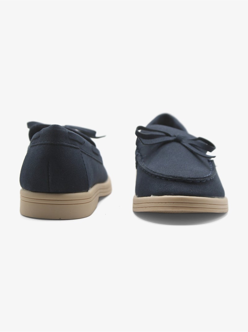 Mocasín para ponerse - Doremi Azul oscuro - Kiabi