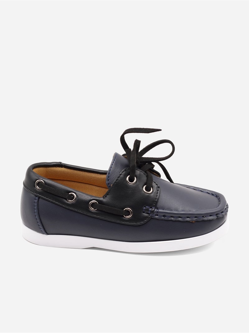 Mocasín para ponerse - Doremi Azul oscuro - Kiabi