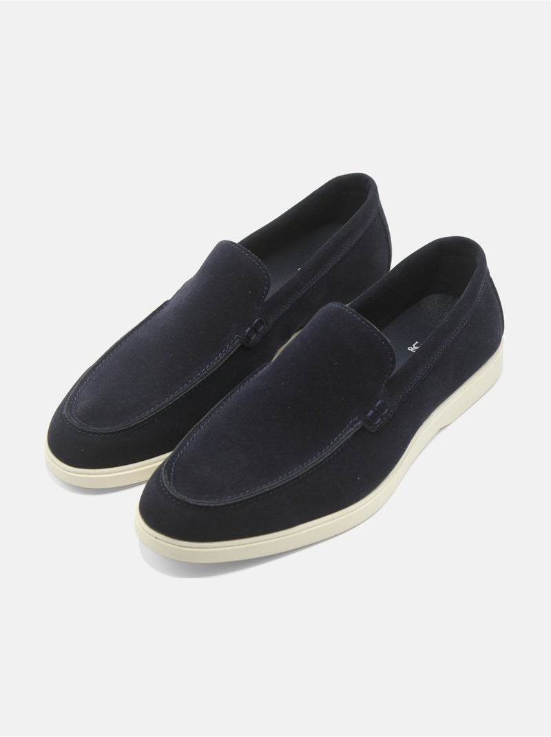 Mocasín para ponerse - Uomo Azul oscuro - Kiabi